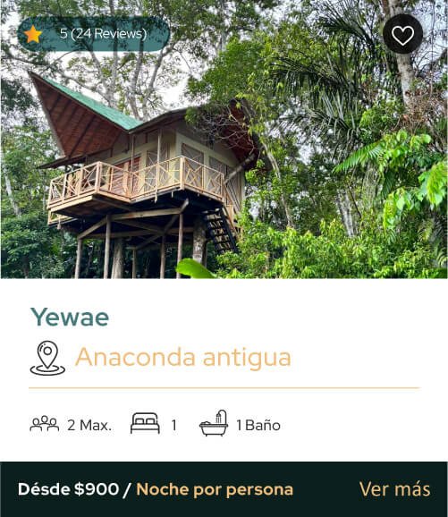 Burú Nature Hotel - Ecohabs en la selva amazónica – Hospedaje en casas en los árboles en Leticia, Colombia - Amazon rainforest ecohabs – Treehouse lodging in Leticia, Colombia
