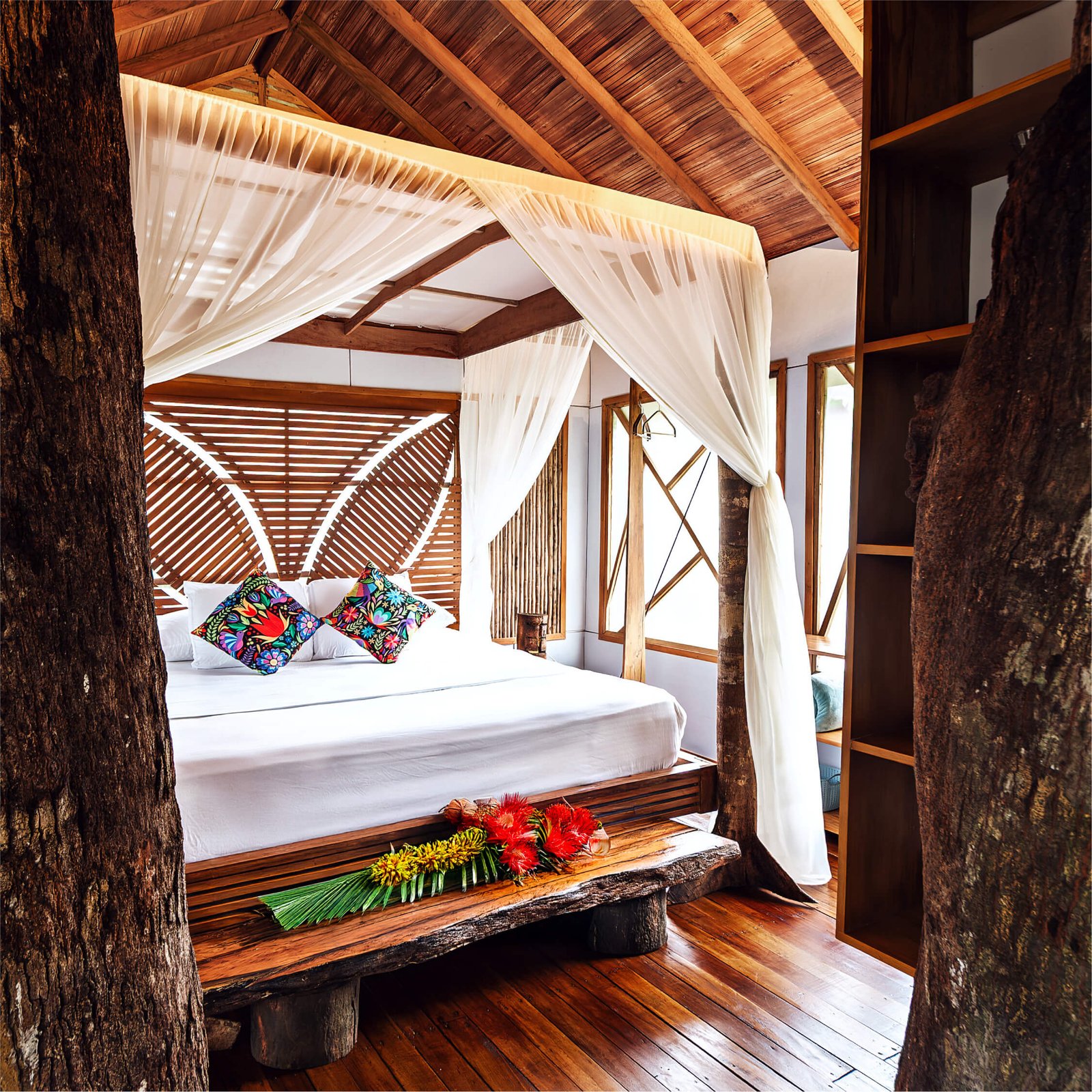 Burú Nature Hotel - Ecohabs en la selva amazónica – Hospedaje en casas en los árboles en Leticia, Colombia - Amazon rainforest ecohabs – Treehouse lodging in Leticia, Colombia
