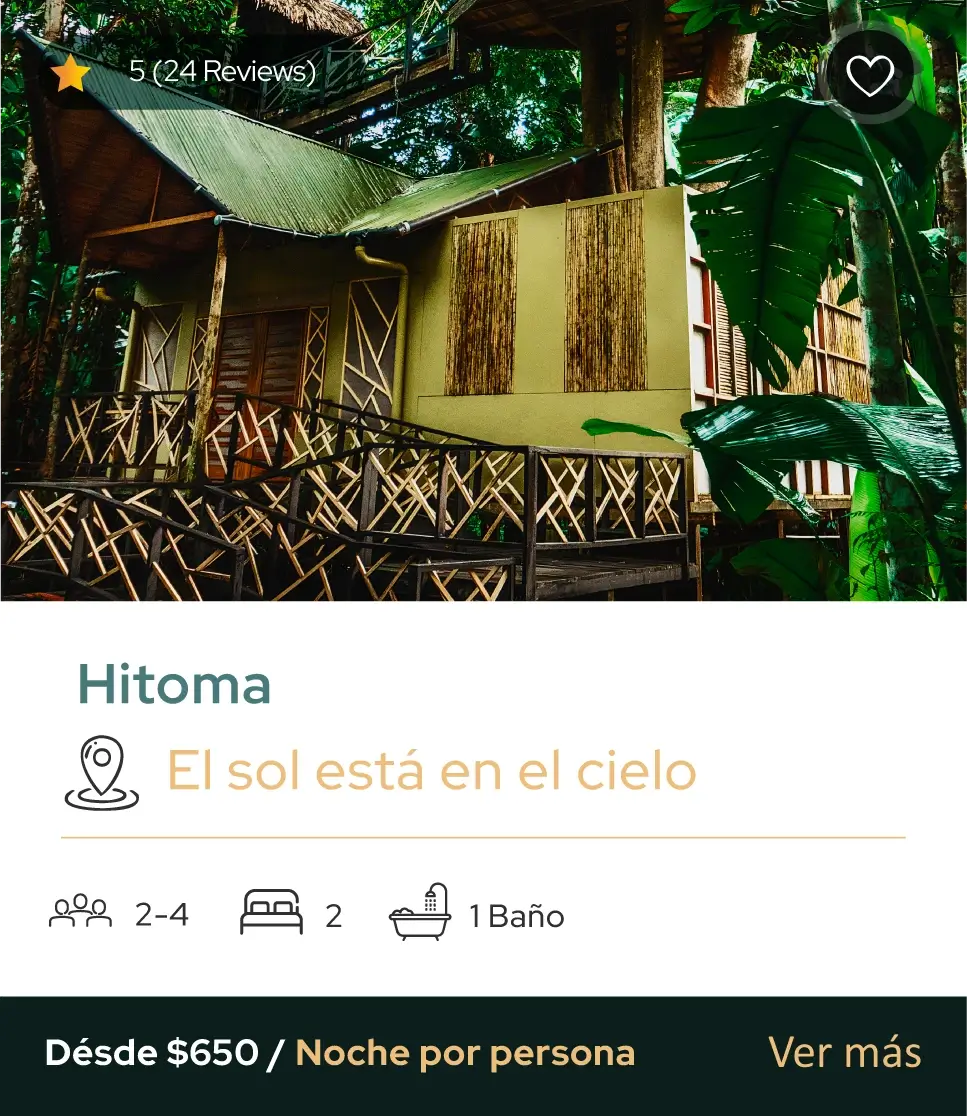 Hotel de lujo en el Amazonas Burú Nature Hotel en Leticia, Colombia, mostrando suites exclusivas en la selva y tours fluviales premium con Siempre Colombia. Amazon luxury hotel Burú Nature Hotel in Leticia, Colombia, featuring exclusive jungle suites and premium river tours with Siempre Colombia.