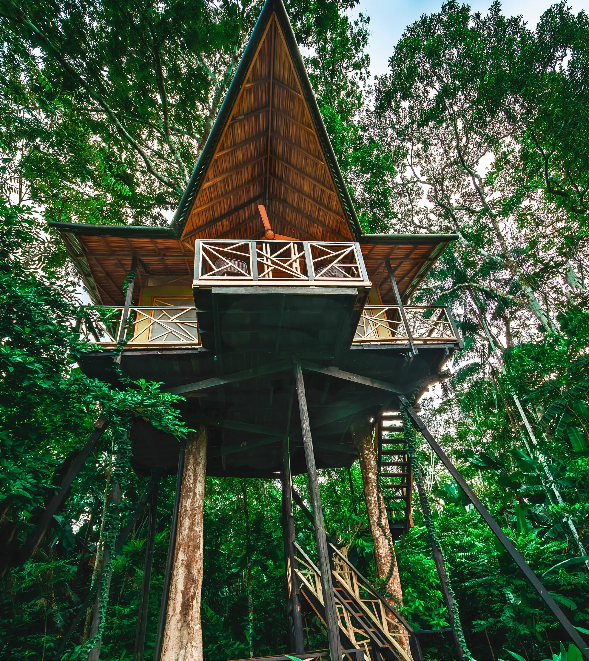 Hotel de lujo en el Amazonas Burú Nature Hotel en Leticia, Colombia, mostrando suites exclusivas en la selva y tours fluviales premium con Siempre Colombia. Amazon luxury hotel Burú Nature Hotel in Leticia, Colombia, featuring exclusive jungle suites and premium river tours with Siempre Colombia.