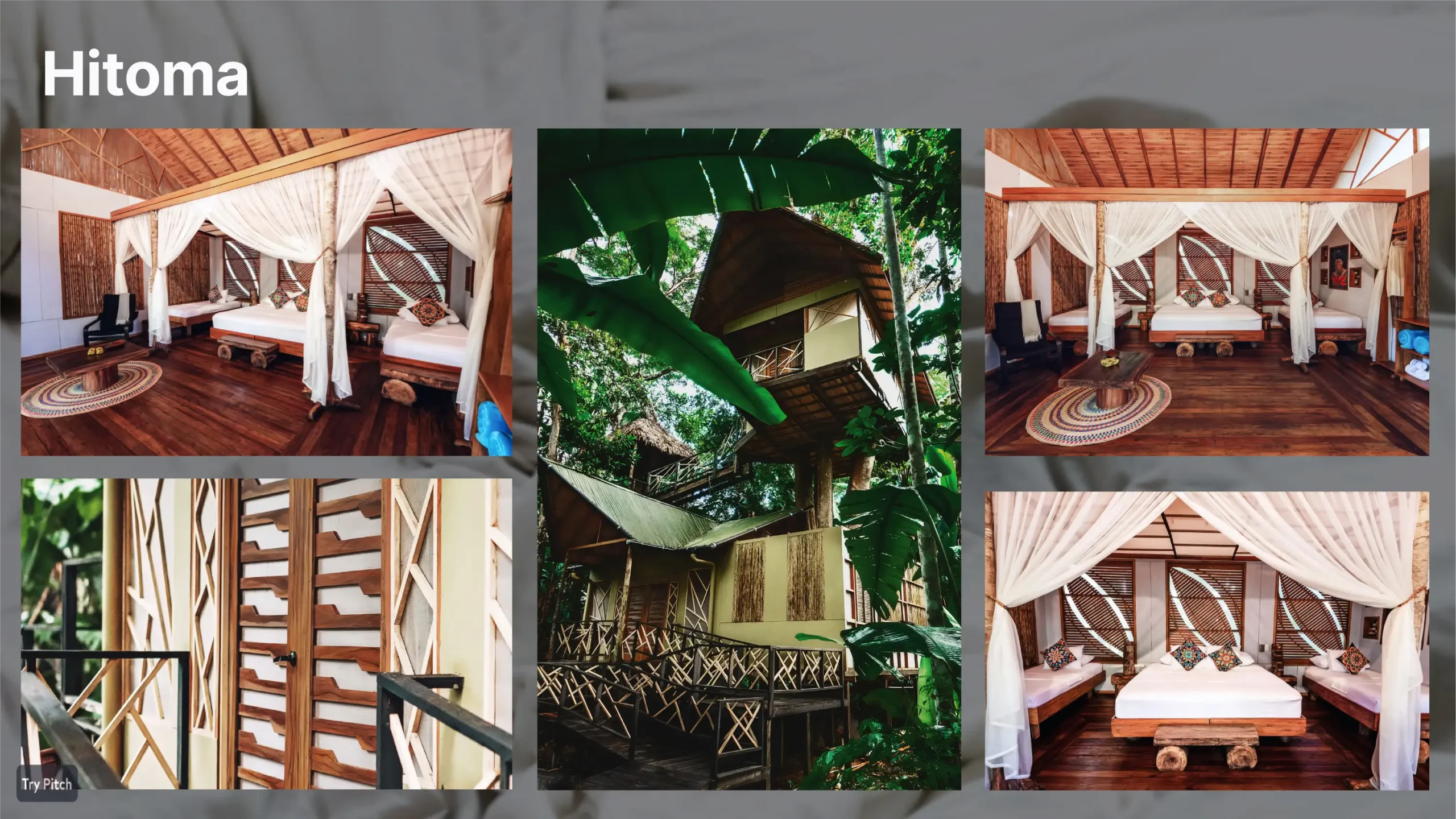 Hotel de lujo en el Amazonas Burú Nature Hotel en Leticia, Colombia, mostrando suites exclusivas en la selva y tours fluviales premium con Siempre Colombia. Amazon luxury hotel Burú Nature Hotel in Leticia, Colombia, featuring exclusive jungle suites and premium river tours with Siempre Colombia.